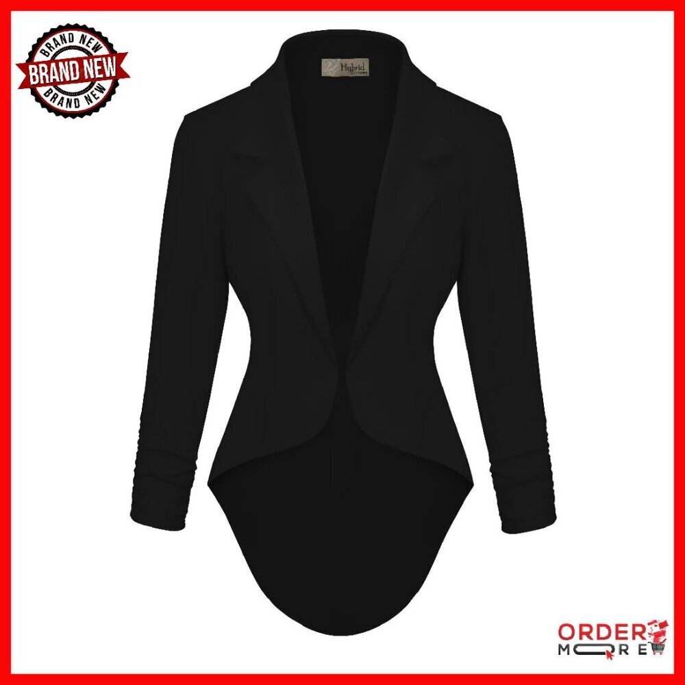 High Low Blazer Jacket for Women Casual Work Wear Plus Size